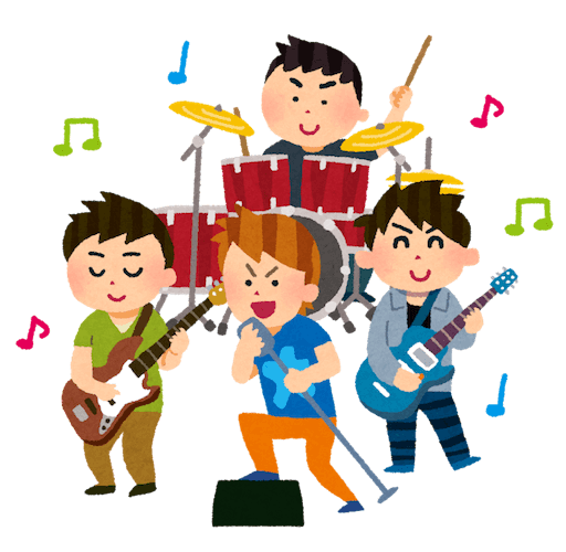 バンド イラスト
