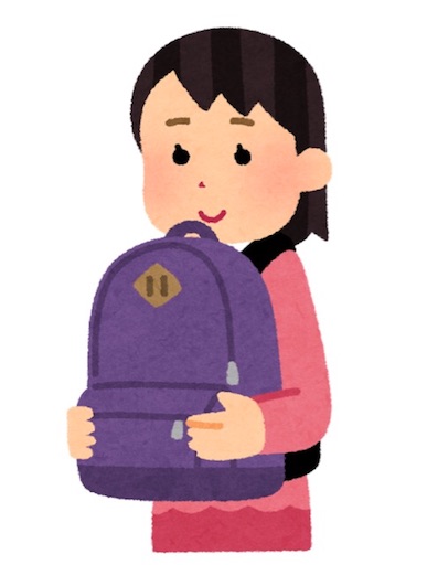 リュックサック イラスト