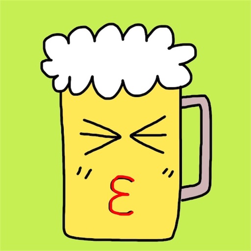 ビール イラスト